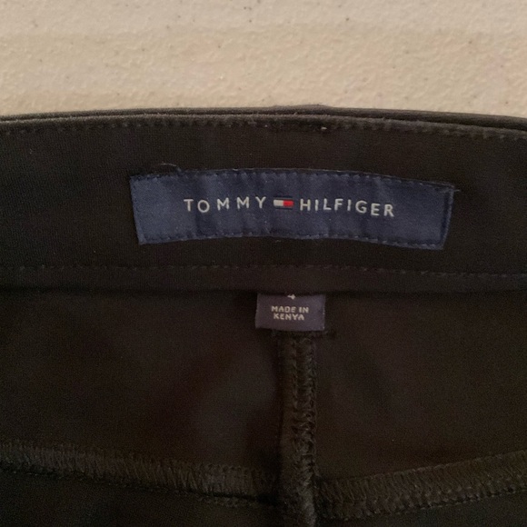 NWT Tommy Hilfiger Knit Jeans Black Basic Stretch Pants Leggings Women’s Size 4 - Picture 10 of 12